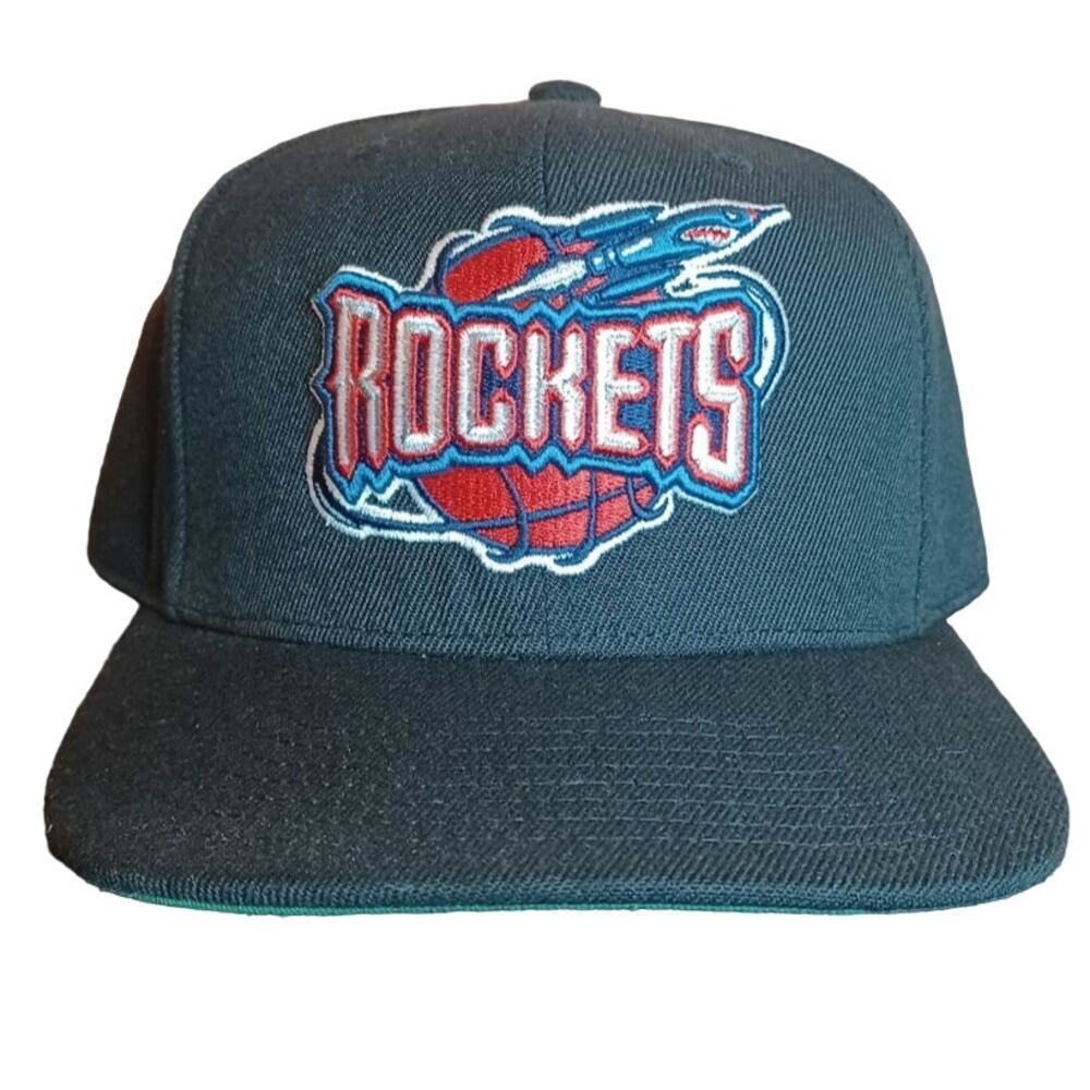Houston Rockets Mitchell & Ness FITTED hat 7 1/4 EXCELLENT CONDITION